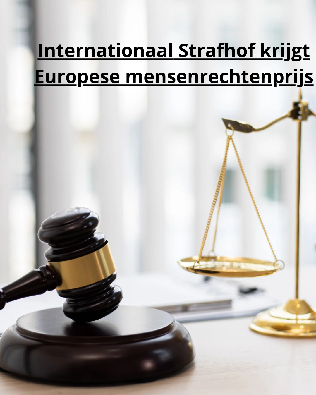 Internationaal Strafhof krijgt Europese mensenrechtenprijs